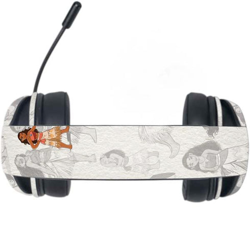 Disney Princess Moana Pattern Razer Kraken X Skin